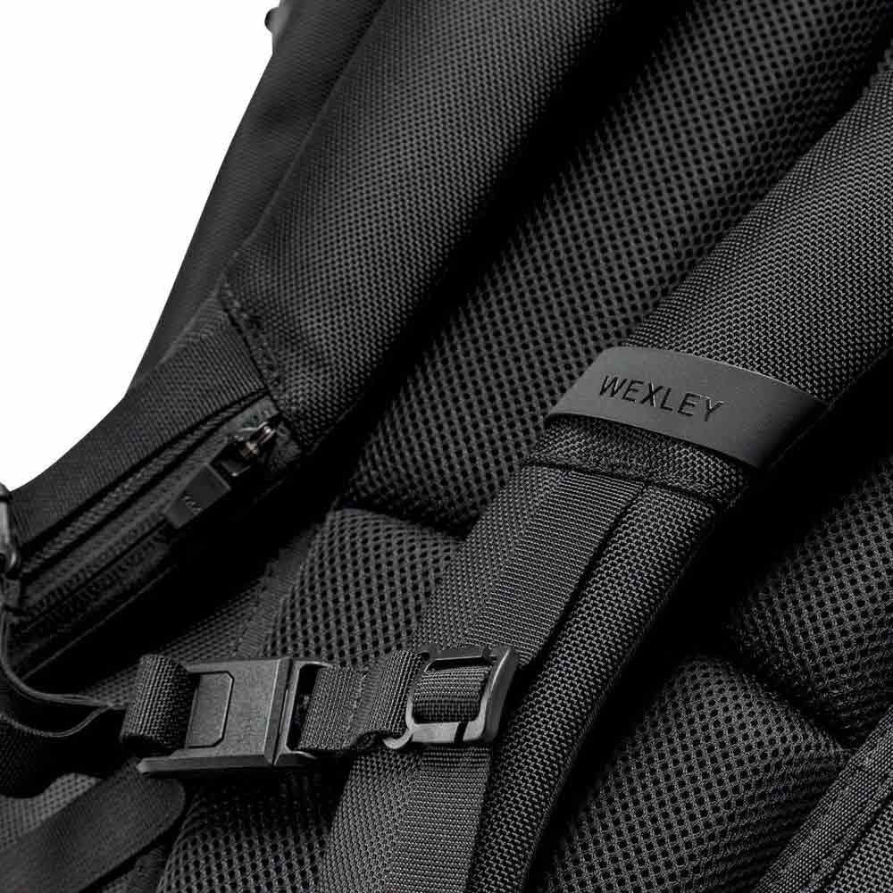 Rolltop Zaino Spark in cordura balistica Black