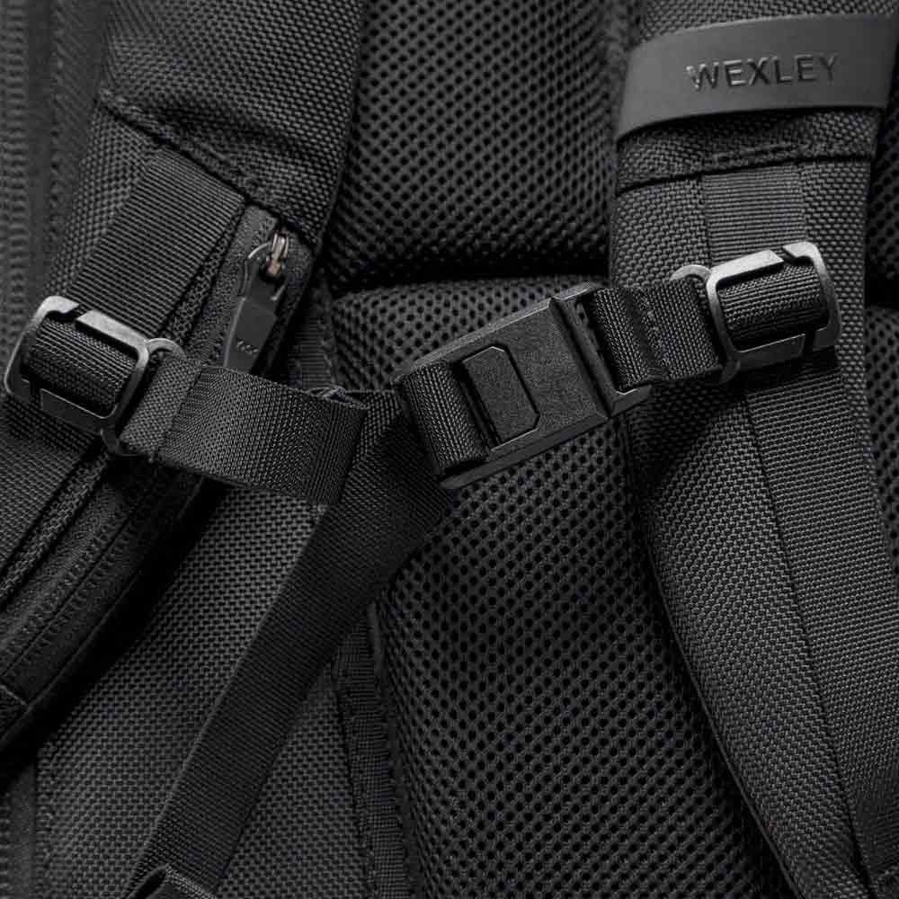 Spark Rolltop Zaino in cordura balistica Black