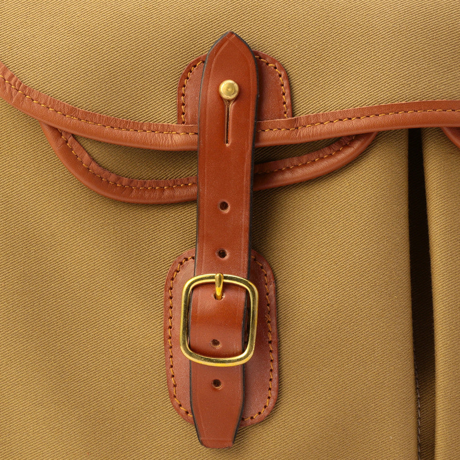 Brady Borse Ariel Trout Large  Khaki  anteriore leather strap