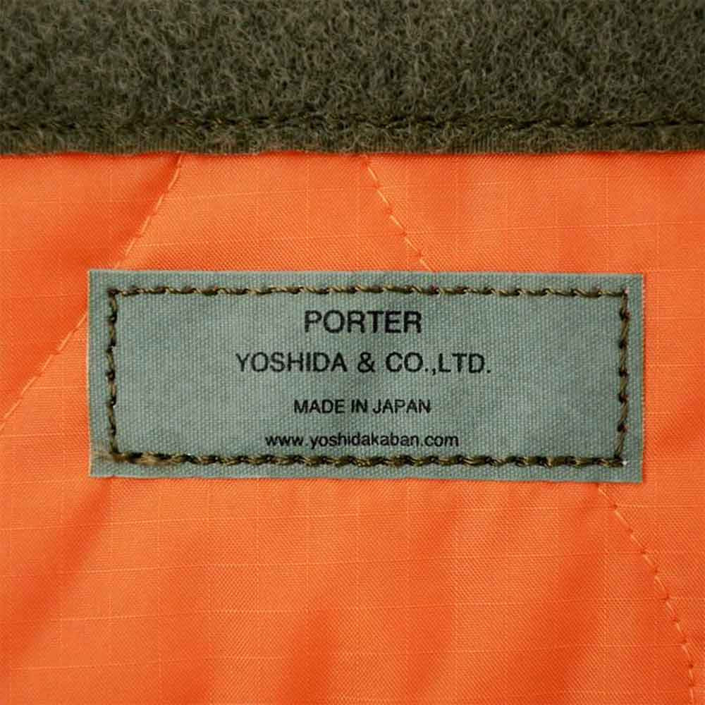 Porter Yoshida  Force  Way Duffle  Olive & Co 2 Borsa Drab